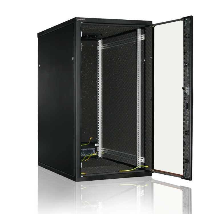 Schallgedämmter Serverschrank SILENCE RACK - 24 HE - 600 x 800 mm - s,  1.011,79 €