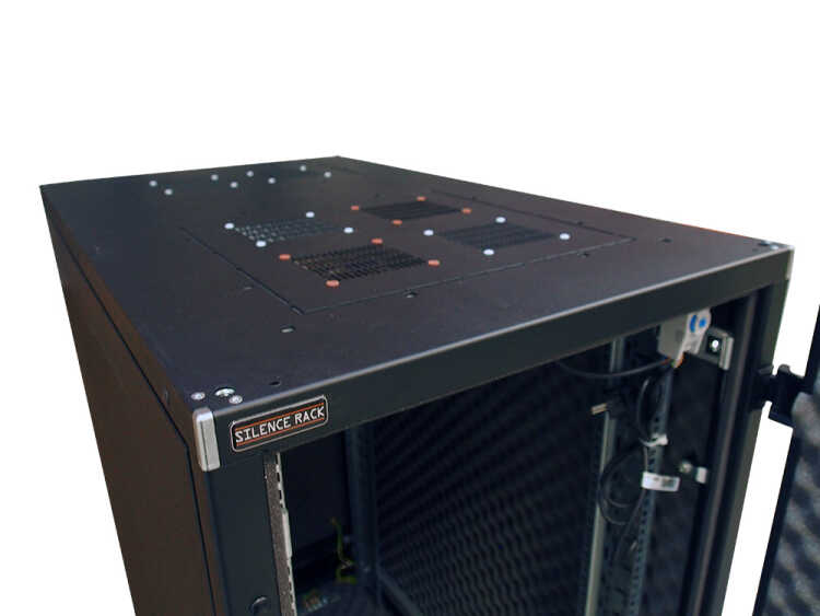 Schallgedämmter Serverschrank SILENCE RACK - 42 HE - 800 x 1.000 mm -,  1.685,83 €