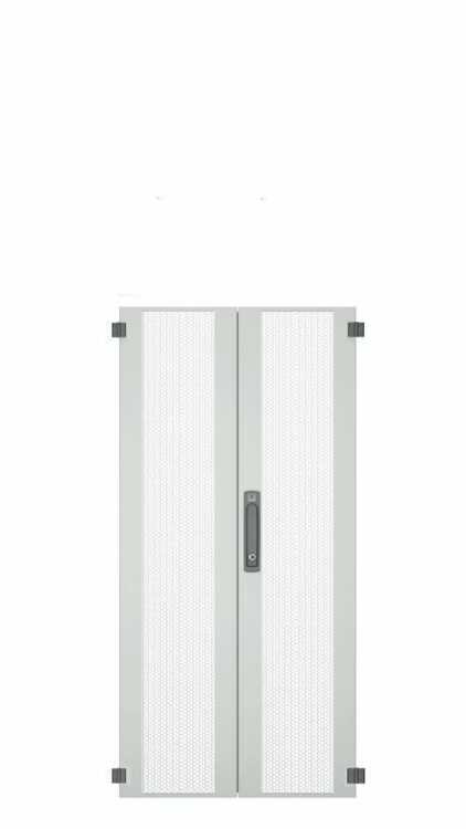 Perforierte Doppel-Tür mit 80% Luftdurchlass für SZB IT Rack mit 24 H