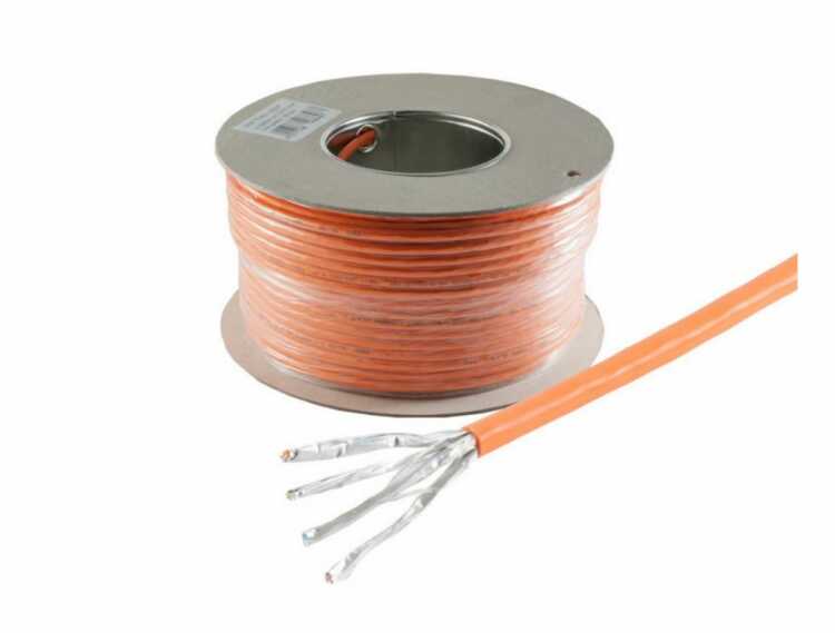 Netzwerk-Kabel - Verlegekabel - CAT 7 - S/FTP - halogenfrei - Bandbre