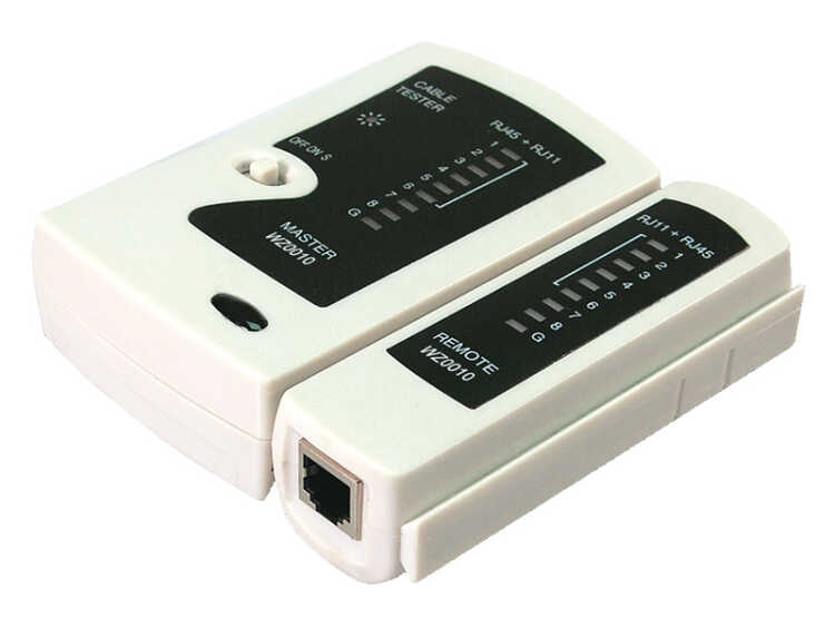 LogiLink LAN Tester - RJ45 Ethernet für RJ45, RJ12 und RJ11 kaufen, 8,09 €