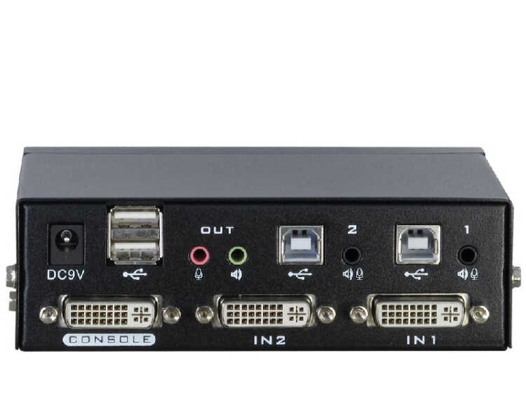 KVM Switch - AS-21DA - DVI - Metall, 102,04 €